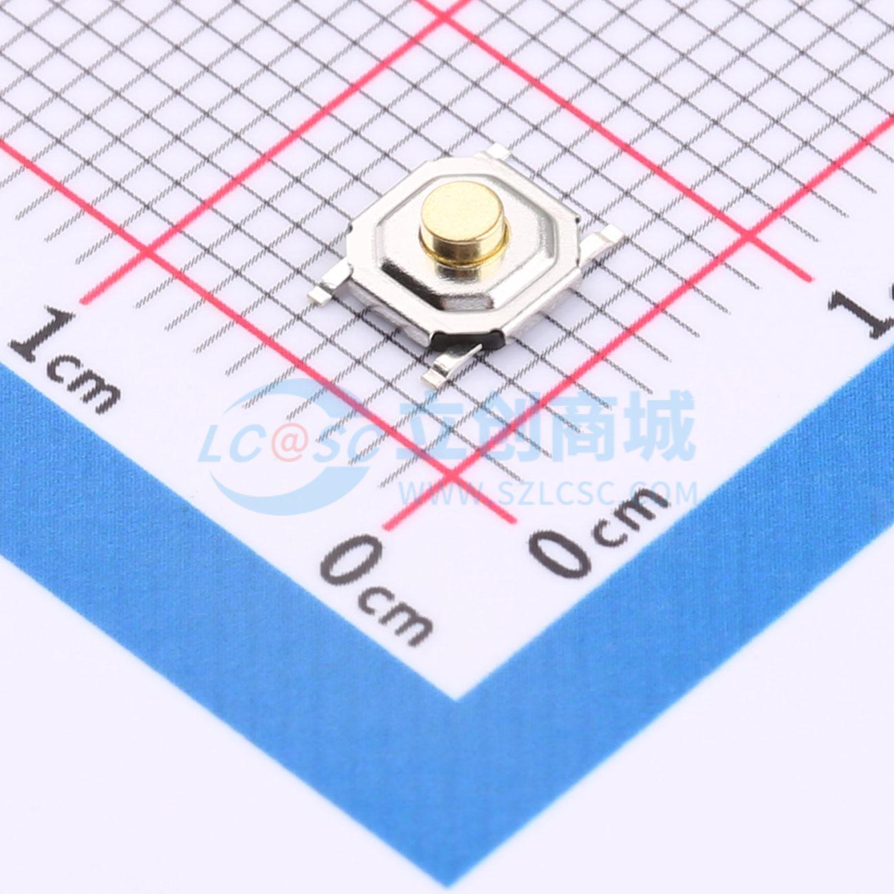 Push Button Tactile - 513pcs TS5220A SMD-4P 5.2x5.2mm SPST 2.5N