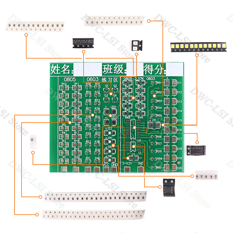 Class Kit Patch Components Wel - Smd Solder Paste recension och pris