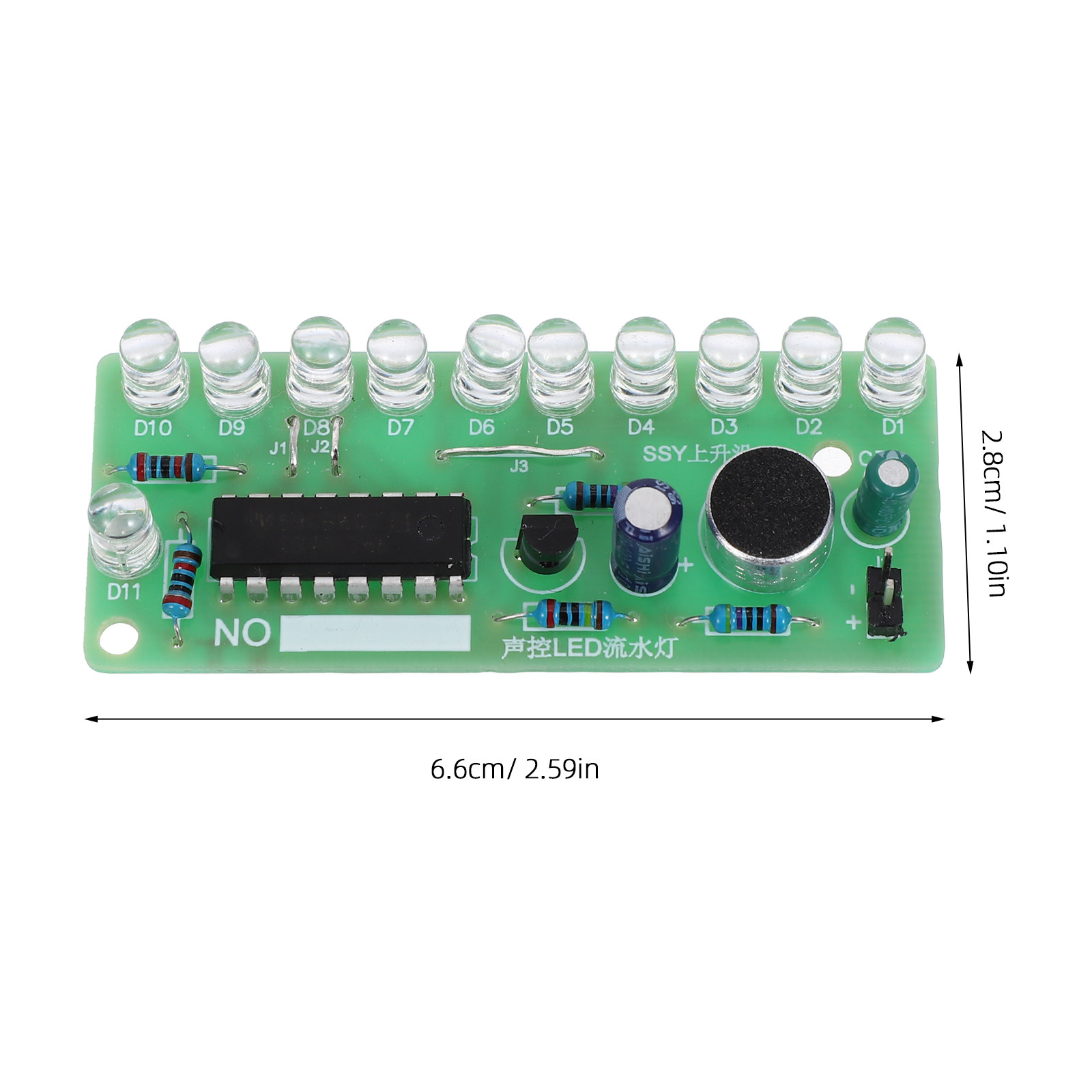 2Set Sound Control LED Flow Li - Diy With Electronics recension och pris
