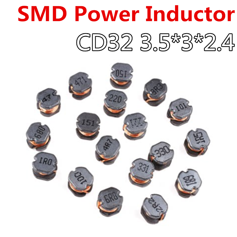20pcs CD32 SMD power inductor  - Smd Solder Paste recension och pris