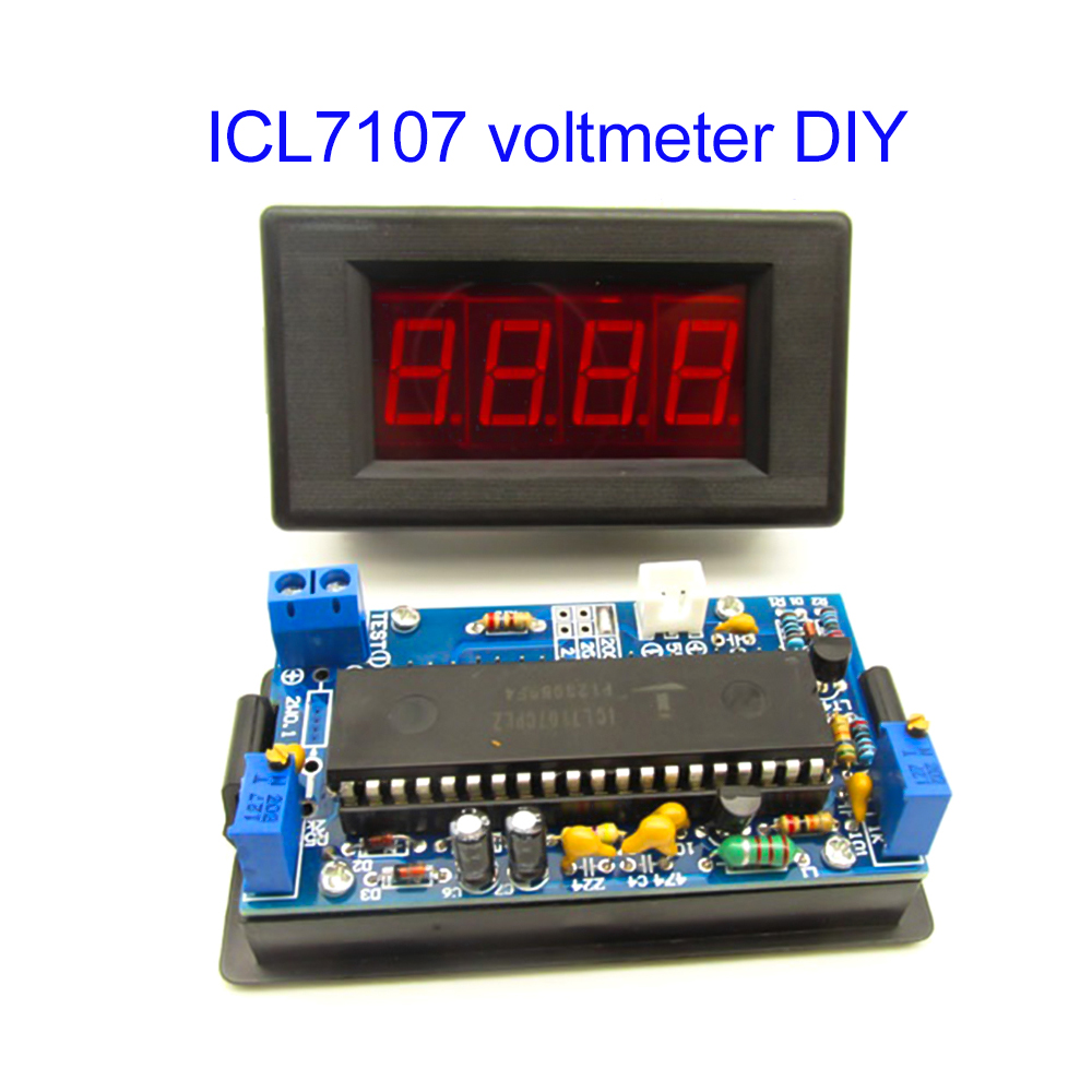 ICL7107 Voltmeter DIY Kit Part - Diy Electronics Gadget recension och pris