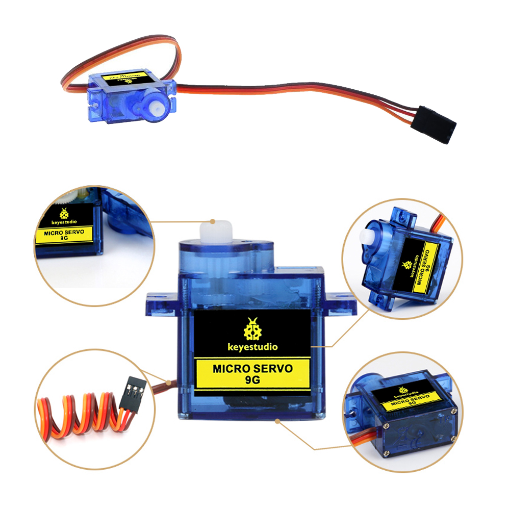 1pcs  keyestudio 9G  MINI SG90 - Servo Motor Sg90 recension och pris