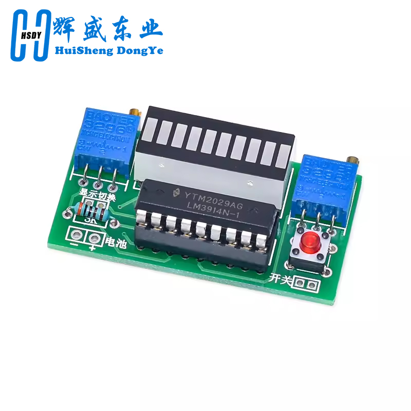 LM3914 10 Segment 3.7V Lithium - Diy Electronics Test Equipment recension och pris