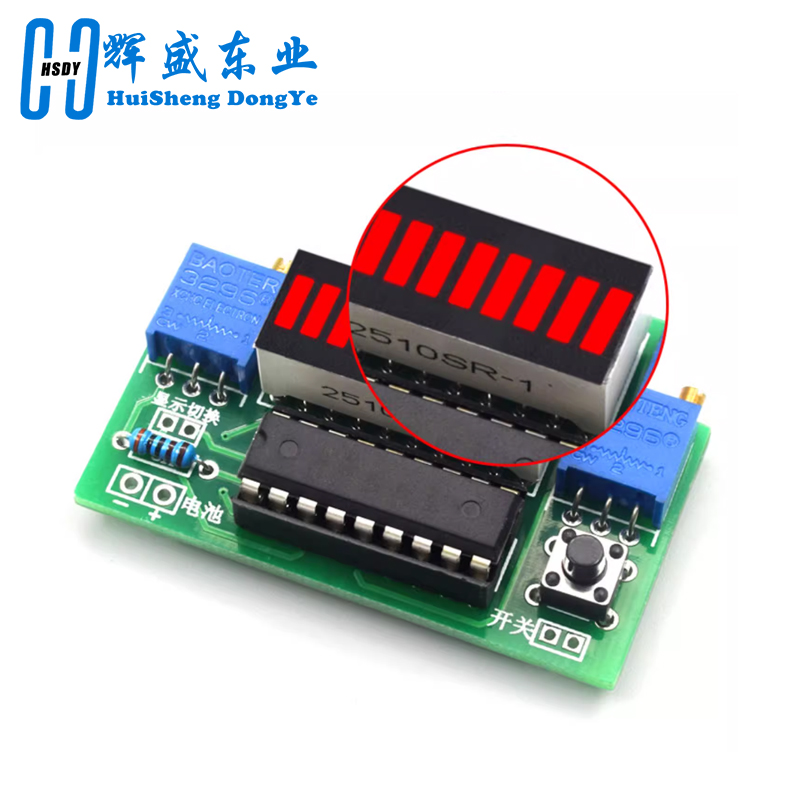 LM3914 10 Segment 3.7V Lithium - Diy Electronics Test Equipment recension och pris