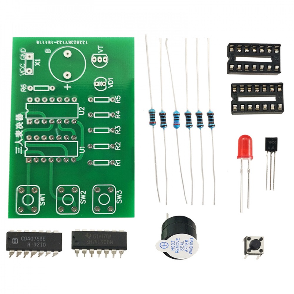 Three Person Voter Making Kit  - Diy Home Electronics Lab recension och pris