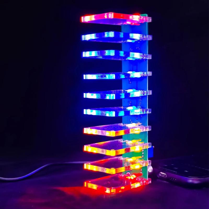 Sound Activated LED Music Spec - Diy Electronics Course recension och pris