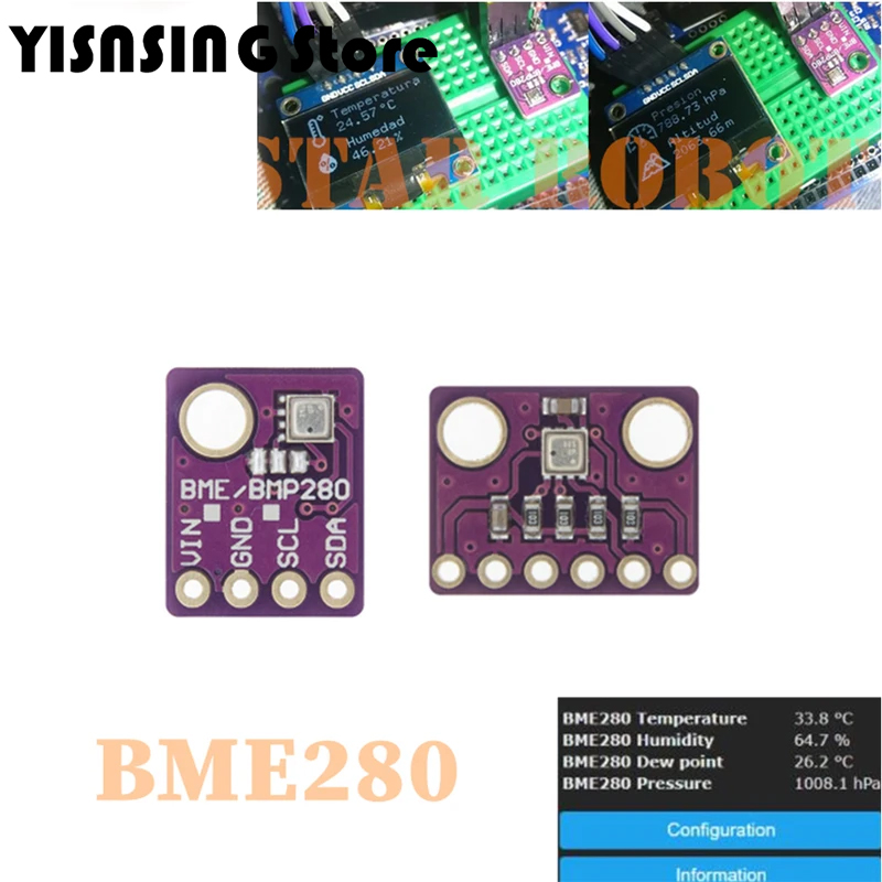 BME280 5V 3.3V Digital Sensor  - Bme280 Humidity Sensor recension och pris
