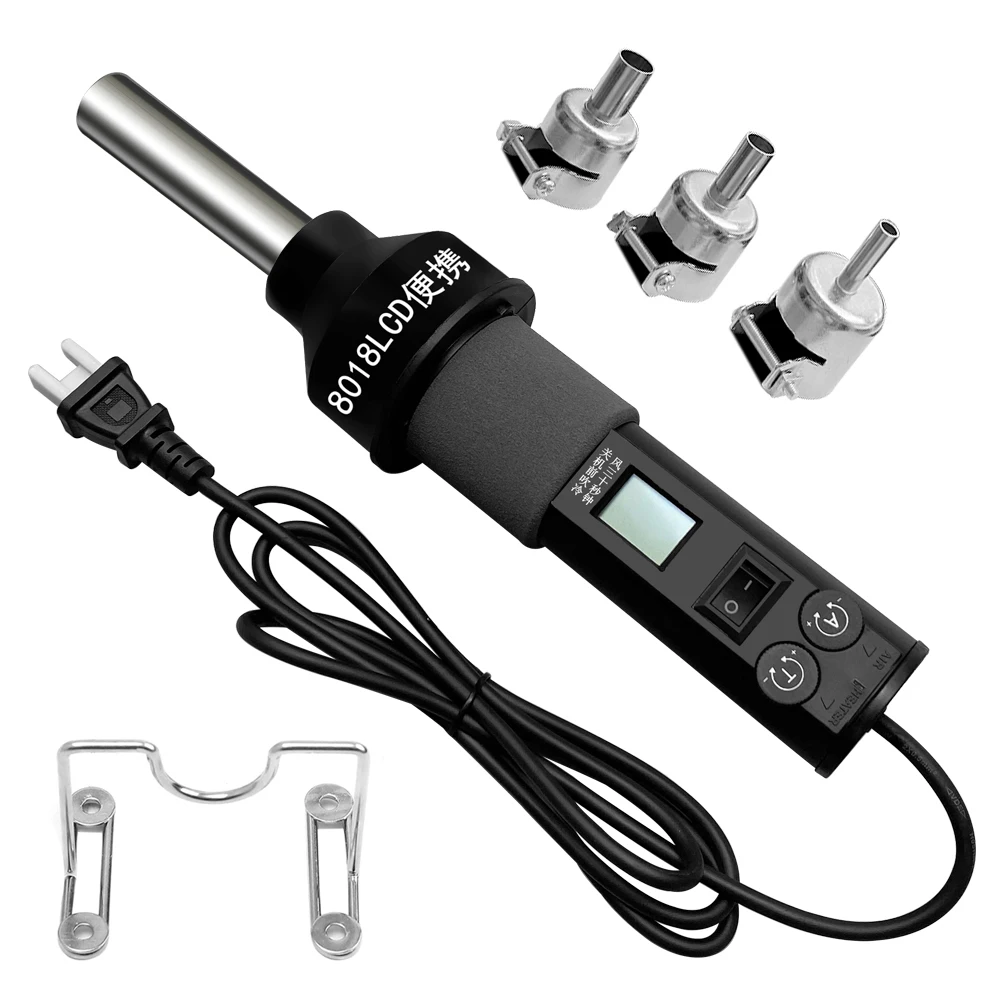 LCD Digital Heat Hot Air Gun D - Smd Solder Paste recension och pris