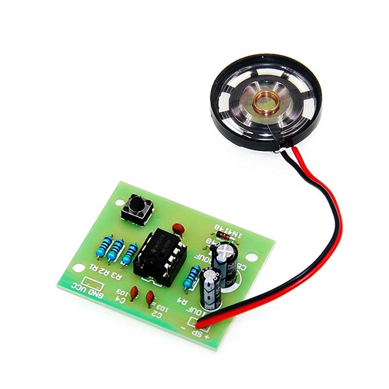 Dual Tone Ding Dong NE555 Door - Diy Electronics Course recension och pris