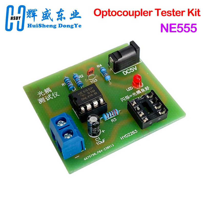 Optocoupler Tester Kit 555 App - Diy Electronics Test Equipment recension och pris