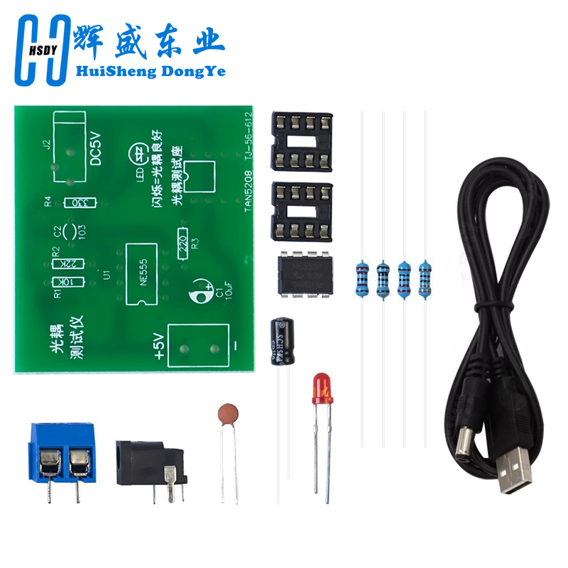 Optocoupler Tester Kit 555 App - Diy Electronics Test Equipment recension och pris