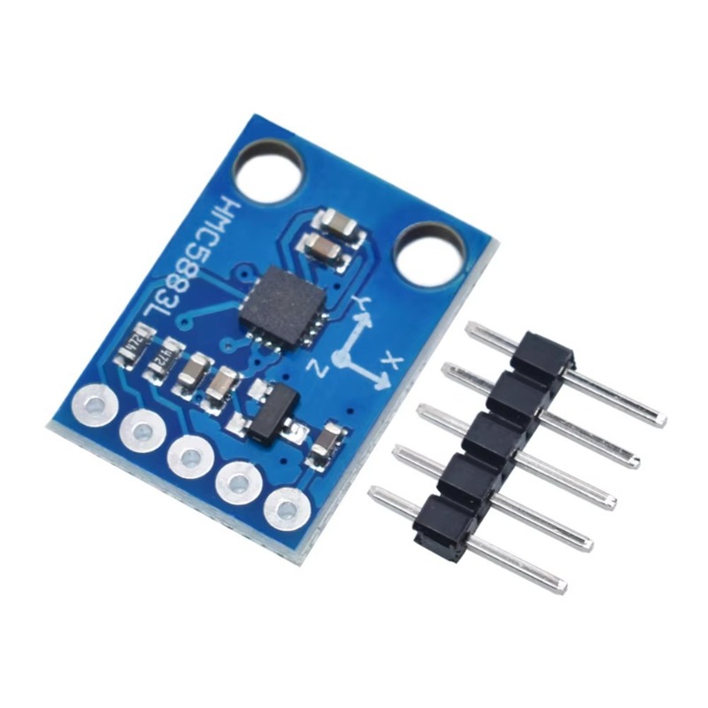 Three Axis Magnetometer Module - Diy Electronics Test Equipment recension och pris