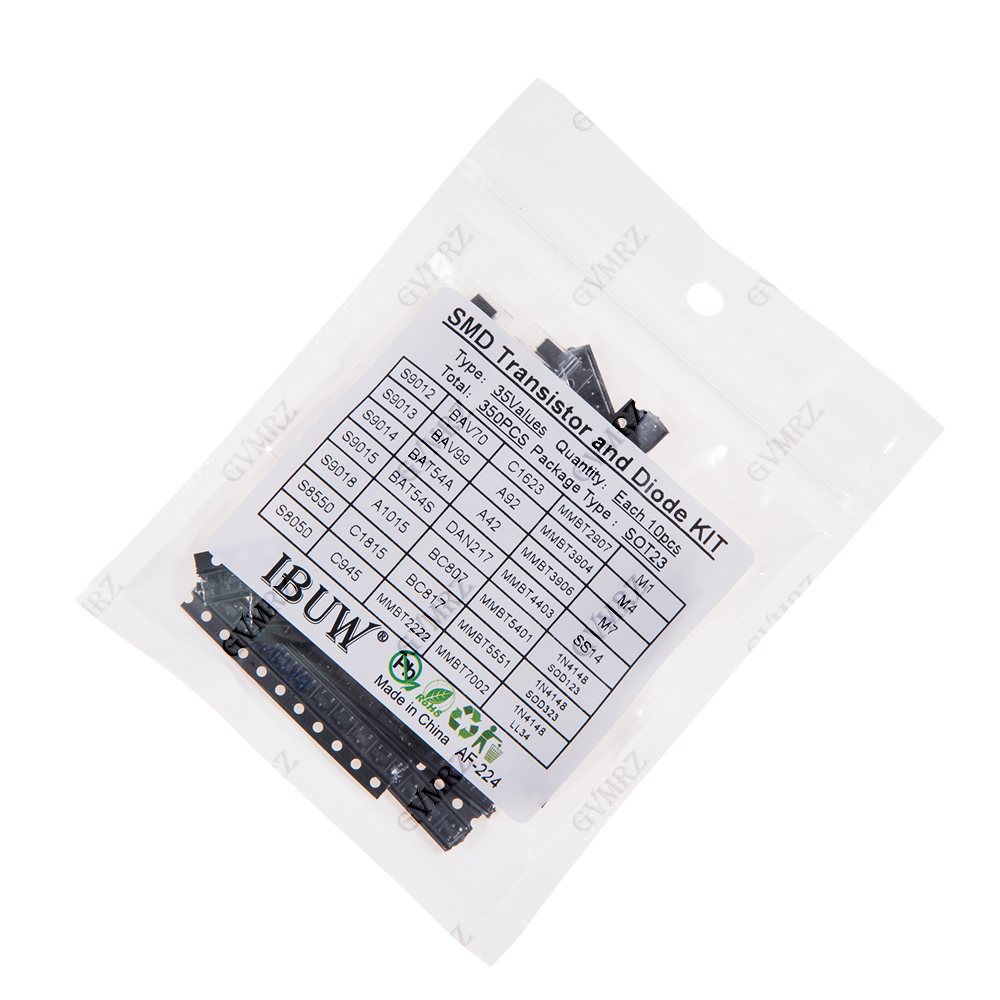 350PCS 35Values SMD Transistor - Diy Electronics Gadget recension och pris