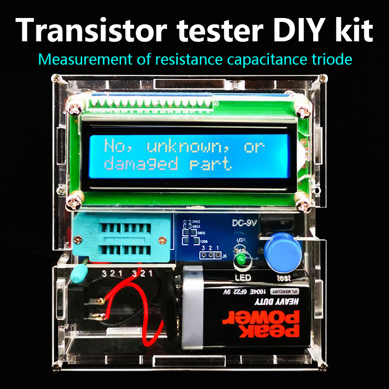 Transistor Tester Kit Resistan - Diy Electronics Test Equipment recension och pris