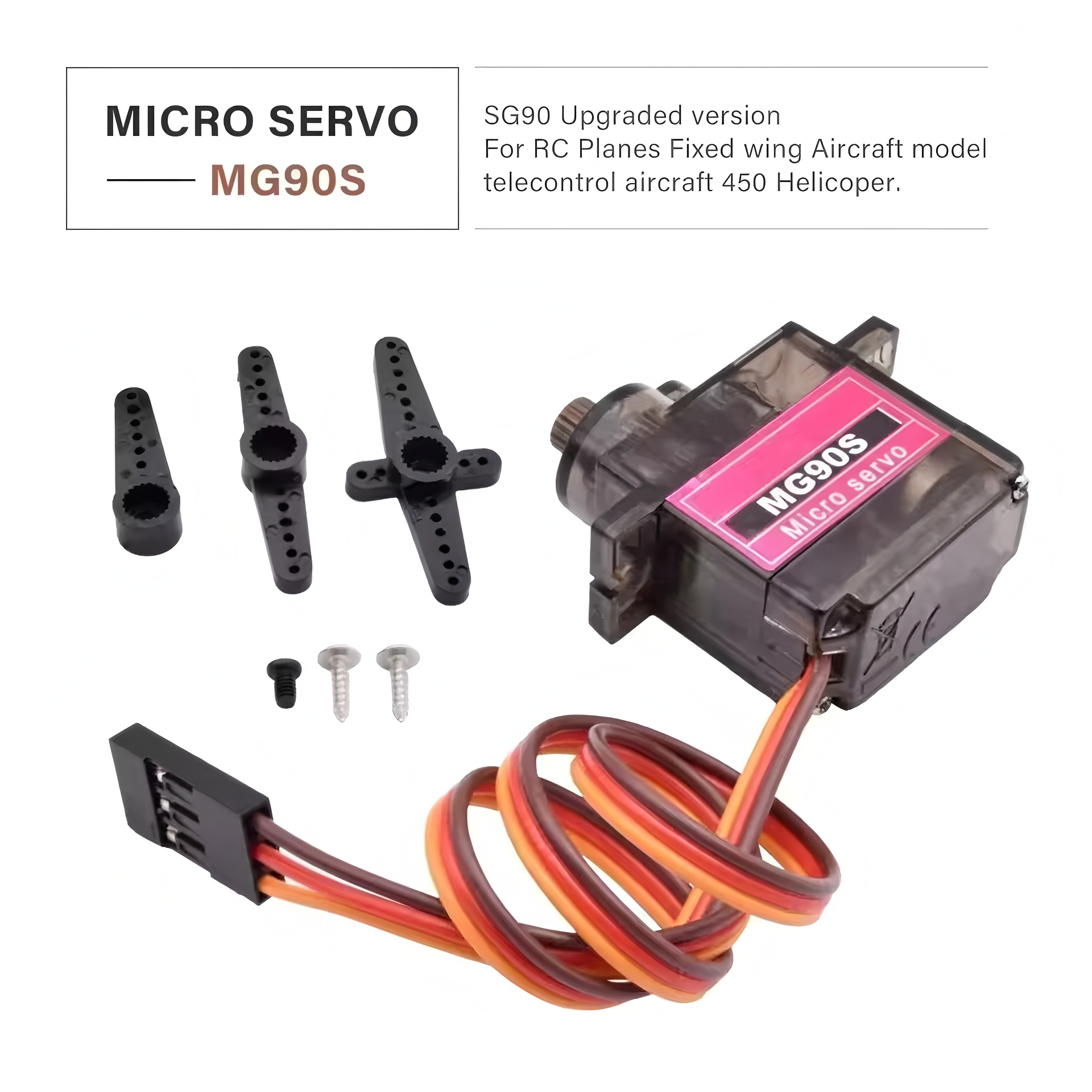 4/5/10/20pcs MG90S Micro Servo - Servo Motor Sg90 recension och pris