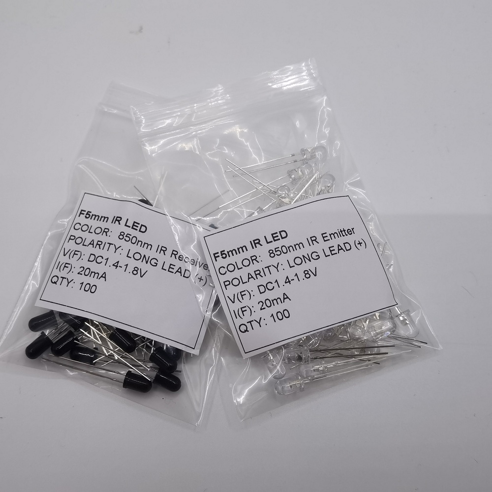 3mm 5mm IR LED Emitting Diode  - Ir Infrared Receiver recension och pris