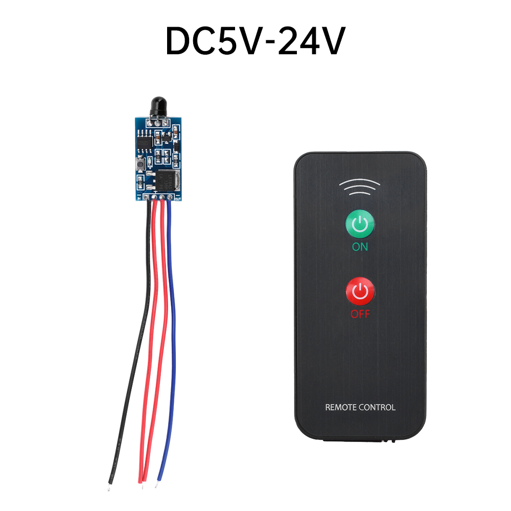 DC2.5V-5V 2 Key Switch Infrare - Ir Infrared Receiver recension och pris