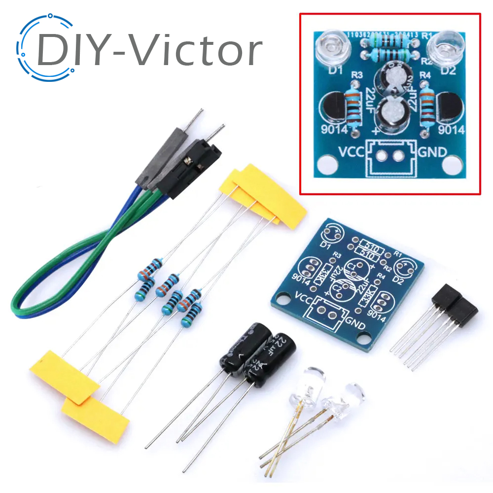 MHT11 Simple 5MM LED Flash DIY - Diy Electronics Gadget recension och pris