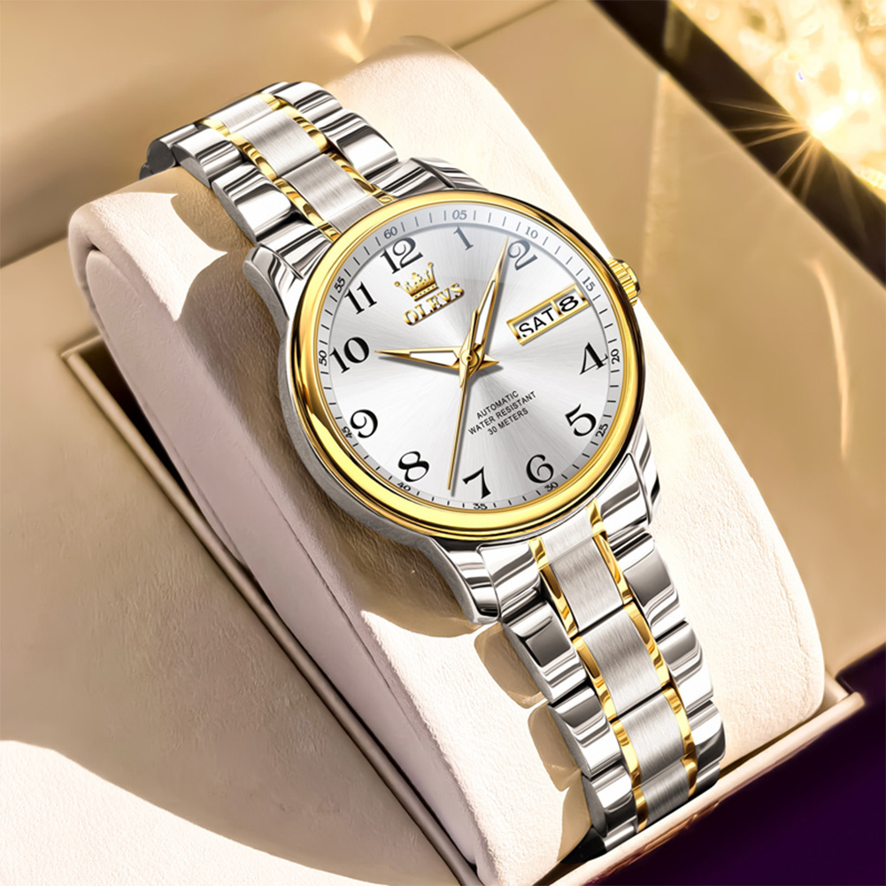 OLEVS Luxury Watch for Woman L - Push Button Tactile recension och pris