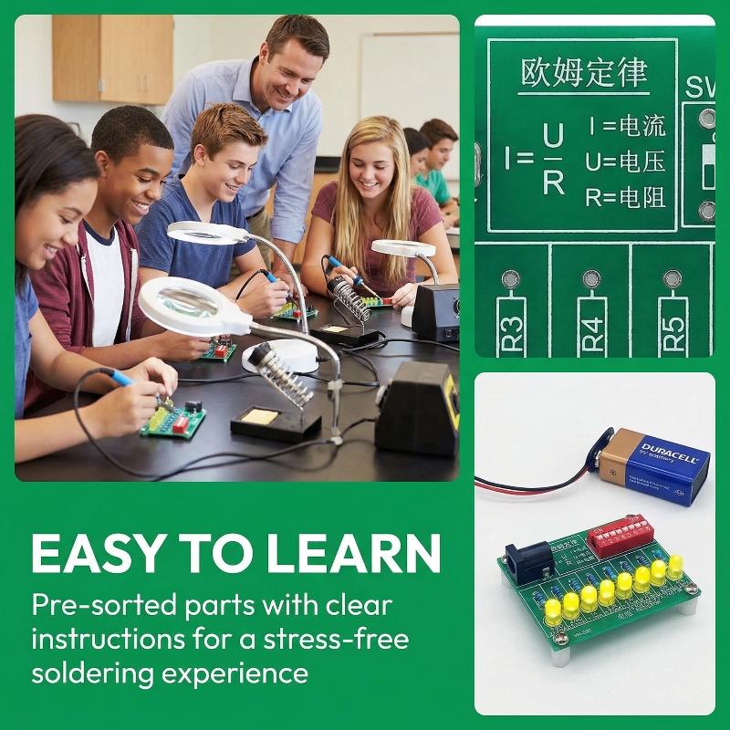 Student Electronic Soldering K - Diy Electronics Test Equipment recension och pris