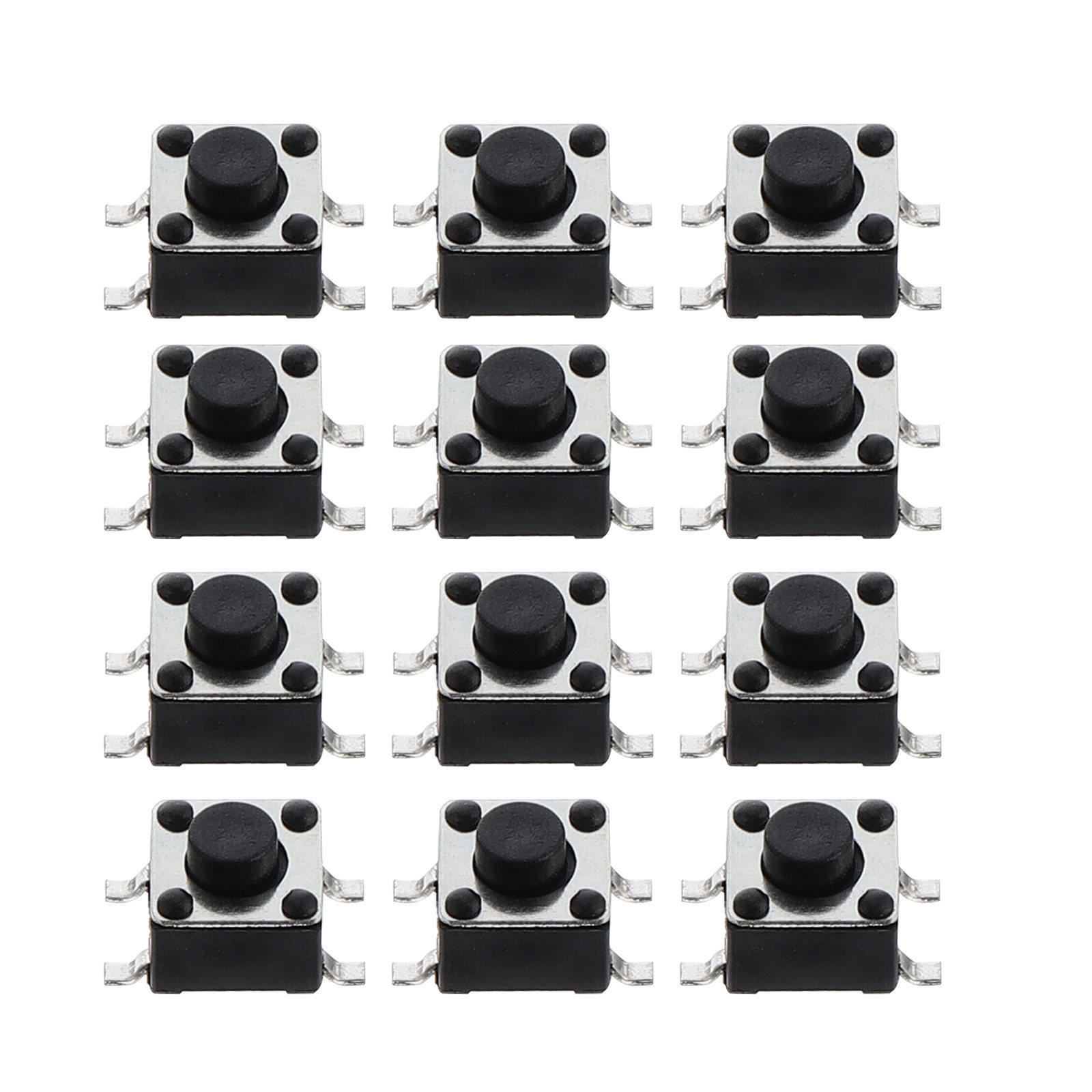 100Pcs Tactile Push Button Ass - Push Button Tactile recension och pris