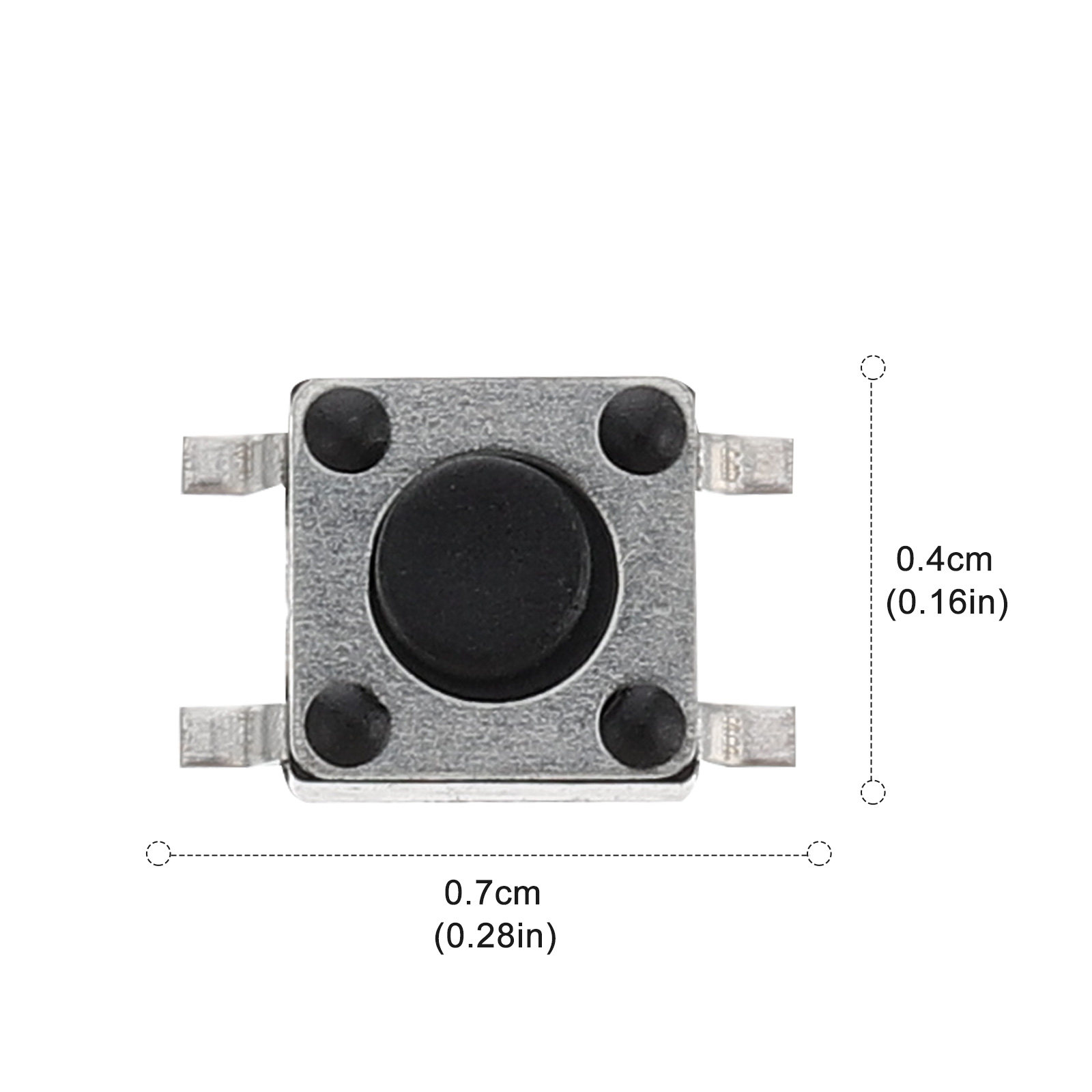 100Pcs Tactile Push Button Ass - Push Button Tactile recension och pris