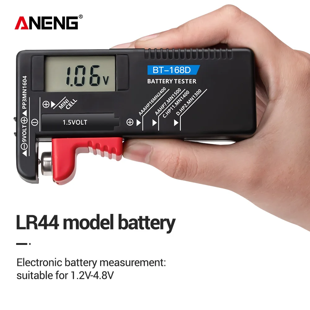 Digital Battery Tester ANENG B - Diy Electronics Test Equipment recension och pris
